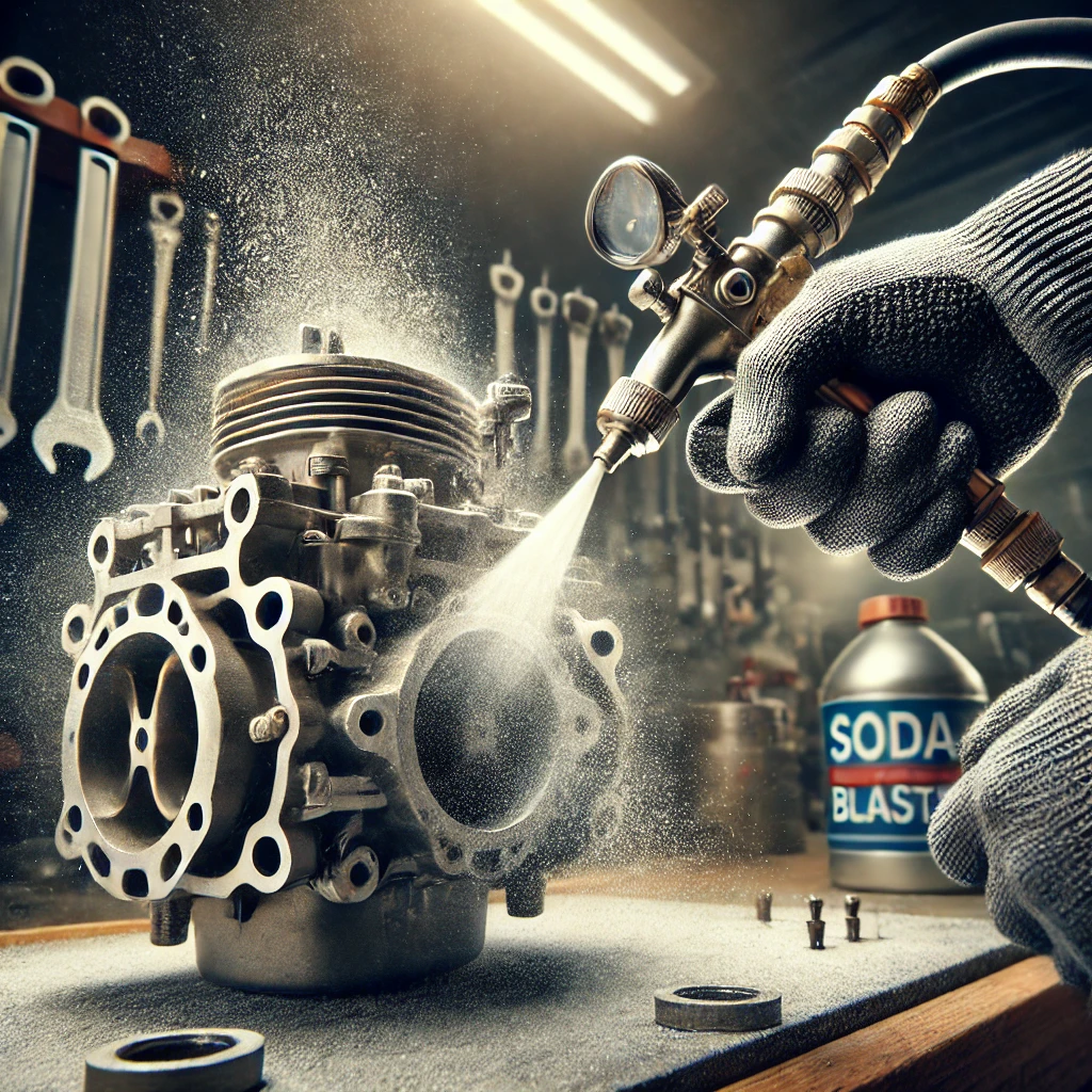 Soda Blasting Your Carburetor